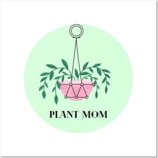 Plant mom Posters and Art